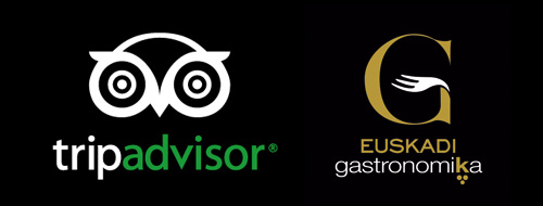 Logos TripAdvisor y Euskadi Gastronomika
